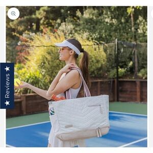 Doubletake Parisii tennis/pickleball tote